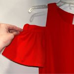 City Streets  Cold Shoulder Red Dress Women’s 4 Photo 2
