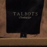 Talbots euc suede jacket size small tan Photo 2