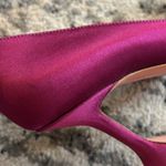 Amina Muaddi  Begum Brooch Pointed Toe Satin Pumps size 37 Photo 4