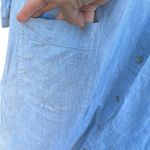 EUC J. Jill Linen Midi Shirt Dress Blue
Size Large Photo 4