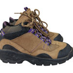 Coleman Zanie Womens Hiking Boots Gorpcore Work Size 8 Leather Brown Lace Up Photo 0