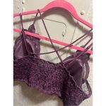 Zenana Outfitters  Purple Lace Bralette Woman’s Size XL Photo 9