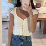 Abercrombie & Fitch Abercrombie Cap Sleeve Top Photo 0