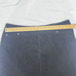 Eddie Bauer Vtg Y2K Long Skirt Womens Black Corduroy Stretch Size 16 Photo 8