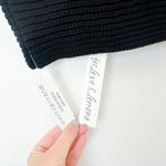 For Love & Lemons  | NWT Kelsey‎ Crochet Knit Mini Skirt and Top Set in Black SML Photo 10