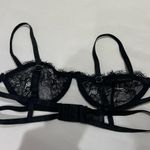 Boohoo Black Lace Bra Photo 2