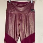PINK - Victoria's Secret VS PINK Ultimate Leggings Metallic Mesh Sport, Small Photo 2