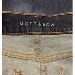 Mott & Bow Jeans Womens‎ 29X30 (29x31) Blue Boyfriend Mid Rise Stretch Zip Size 29 Photo 5