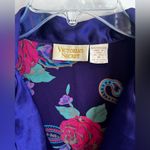 Victoria's Secret Vintage 80s/90s Satin Lounge Jacket Medium Photo 1