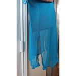 Escante Collection blue baby doll camisole lace details size Small Photo 2