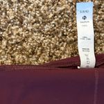 HeyNuts Small maroon High waisted soft cropped leggings Red Photo 4