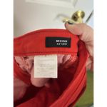 Veronica Beard Jeans Red Brooke 8.5” Crop Denim Pants Size 25 Holiday Party Photo 7