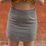 Forever 21  Black White Houndstooth Bodycon Mini Skirt Photo 0