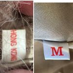 Vintage luxurious Genuine Fur Coat in shades of brown tan and cream Size M Photo 9