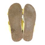 Vionic Panama Beach Malibu Yellow Fabric Crisscross Slide Sandals Women's US 10 Photo 6