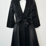 PLASTIC ISLAND Jacket Coat Womens Size Small Steampunk Cosplay Costume Gothic Black Photo 0