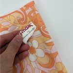 Hollister  Women's Lined orange boho 70s Ultra High Rise Floral Mini Skirt small Photo 7