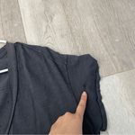 Free People  Tshirt v neck oversized flowy womens Gray (xsmall) casual boho Photo 4