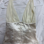 White Fox Boutique White fox halter top satin Photo 1