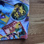 Loudmouth Multicolored Fairway Postcards From The Wedge Golf Skort 6 Pickleball Blue Photo 3