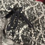 Free People  SANTA FE BLACK WHITE KIMONO ZIPPERED OVERSIZED HOODIE LARGE L Photo 9