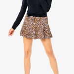 Lilly Pulitzer  Leopard Luxletic Corrine Skort - Size XL Photo 0