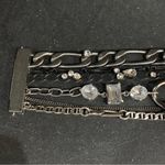 Juicy Couture  Pam Gela Multi Chain Wide Charm Bracelet Silver New Photo 1