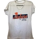 MV Sport Auburn University  Women's V-Neck Tee Shirt, Large Photo 0