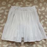Pleated Cheer Skirt White Size 2 Photo 1