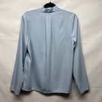 Suzy Shier  Button Front Women's Blue Top Size Medium Office Career Wear Photo 5
