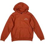 Talentless  Rust Red Pullover Graphic Logo Hoodie Large Unisex Photo 0