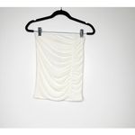 Naked Wardrobe NWT Stretchy The Tube Crop Top Women's Cream Size S Photo 1