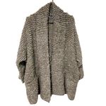 Ralph Lauren Polo  Womens Size Medium Grey Open Front Wool Blend Cardigan Sweater Photo 1