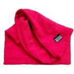 Vintage Turtle Fur Neck Warmer Fuzzy Fleece Soft Red Acrylic Buff Ski Winter EUC Photo 1