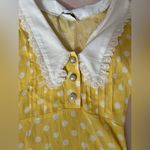Kimchi Blue  Yellow and White Dottie Polka Dot Mini Dress Photo 3