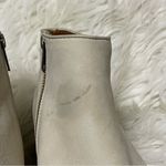 Frye Women's Carson Piping Boot Size 9 Gray Taupe Leather Western Block Heel Photo 2