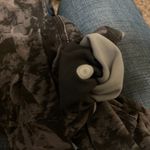 Lululemon Align Pant II 25" Floral Illusion Ice Grey Multi Size 6 GUC W5BY Photo 2