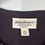 Norm Thompson Women Sheer Plaid Long Sleeve Mesh Dress Purple Size S Photo 3