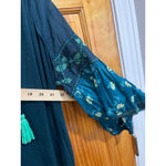 Free People  Women’s Mix It Up Floral Beaded Balloon SleeveMini Tunic Dress Photo 7