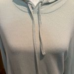 Weatherproof  Women's Light Green white  Checkered‎ Hoodie Photo 4