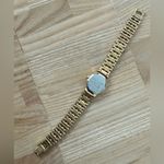 Seiko Vintage Ladies Watch Gold-Tone Bracelet Case Hands White Dial New Battery Photo 11