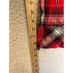 Victoria's Secret  Shimmer‎ Cotton Flannel long sleeve Pajama Set black pink plaid Photo 9