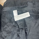 Ann Taylor Loft Black Cotton Blend Trench Coat Belted Womens Size 6 Photo 12