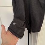 Lululemon  Tie It Up Singlet Heathered Black Grey Stripe Workout Tank Top Photo 4