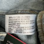 Wild Fable Women's Light Wash White Crochet Hem Jean Shorts - Size 4 - NWT Photo 7