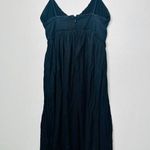 Ulla Johnson Black Cotton Jersey Front Cutout Neck Wraparound Freya Dress SIze 2 Photo 6