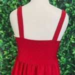 Red casual cute holidays dress plus size 0XL Red Photo 6