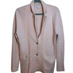 J.Crew  Baby Pink Sweater Blazer Photo 0