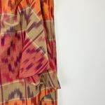 Lauren Ralph Lauren Plus Size Skirt Linen A Line Printed Boho Western US 14 NWT Tan Photo 11