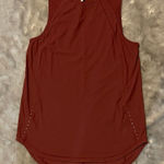 Lululemon Athletica Burgundy Red Muscle Tee Athletic Tank Top Size 2 Photo 0